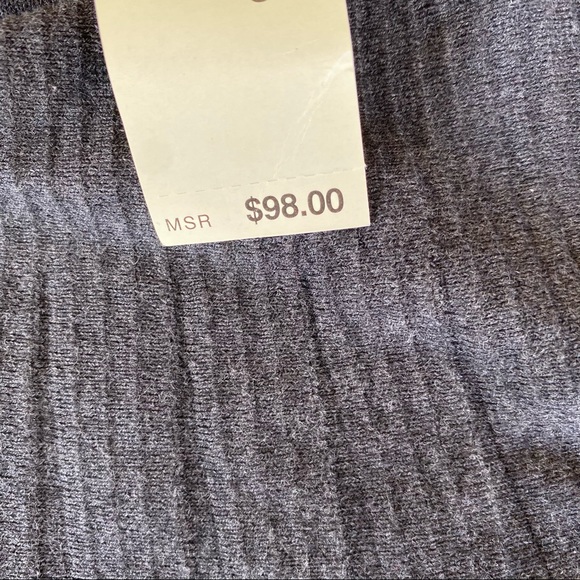 New $98 Max Studio Women Gray Size 8 Skirt - Picture 3 of 7